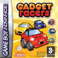 Gadget Racers GameBoy Advance US box art